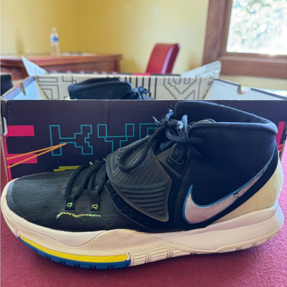 Nike Kyrie 6 Black Soar Shutter Shade BQ4630 004